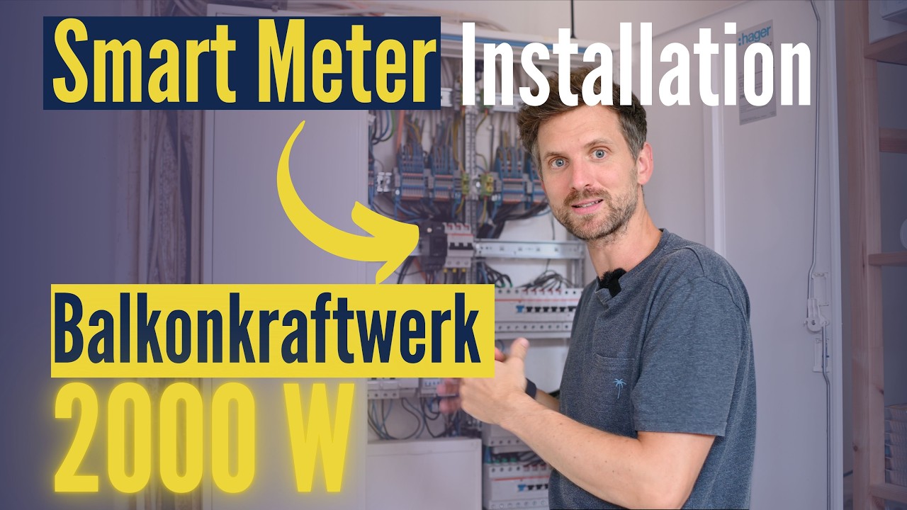 2000W Balkonkraftwerk mit Speicher: Anker SOLIX Solarbank 2 E1600 Pro und SmartMeter im Test – auf YouTube ansehen