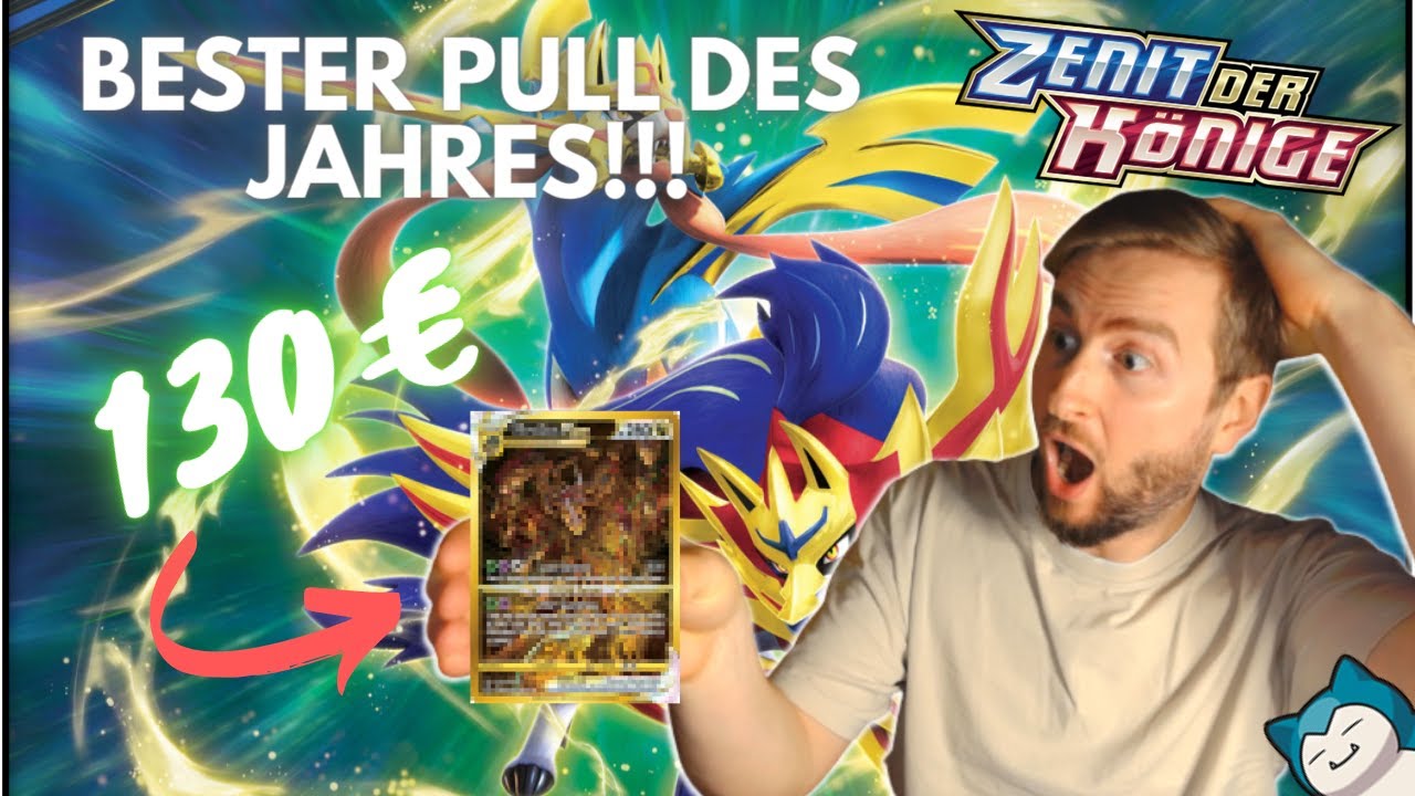 Goldkarte gezogen!!! Lässt sich Zenit der Könige abwiegen? Pokemon Zenit der Könige Booster Opening