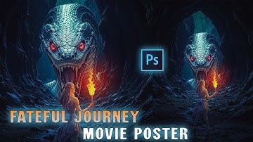 A Fateful Journey – Photoshop Movie Poster Tutorial | Dramatic Cinematic Design!!