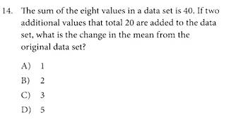 SAT Math Prep 6 Table Statistics, Probability  Q14