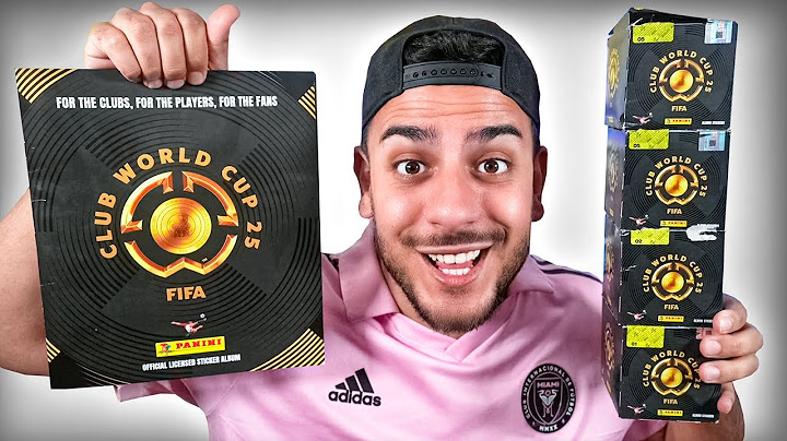 ABRIENDO SOBRES del MUNDIAL 2025 de CLUBES ¿Completo el Álbum?