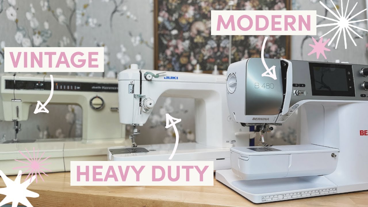 Компьютеризированные, механические, винтажные | 🎄Vlogmas. Эпизод 2: Все мои швейные машины