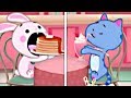 Youtube Thumbnail Bunny Pancake, Cat Milkshake (Unofficial PC Game) Wreck It Ralph 2