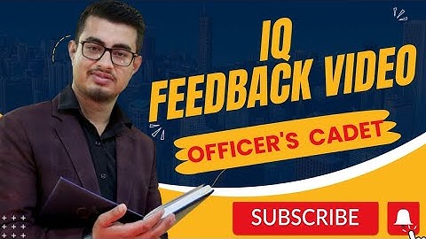 IQ feedback video ||  65 basic Nepal Army officers cadet || part - 1 by Saugat sen dhakal