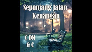 Chord gitar + lyrics Sepanjang Jalan Kenangan - Tetty Kadi Cover By Felix Irwan