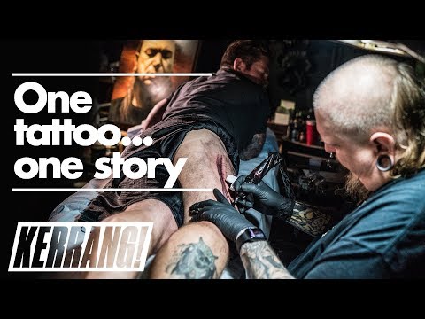 PIG DESTROYER's Scott Hull Gets Tattooed By PAUL BOOTH at Last Rites