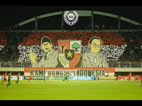 Brigata Curva Sud: KAMI BANGSA INDONESIA! - Liga 2 (18.08.17)