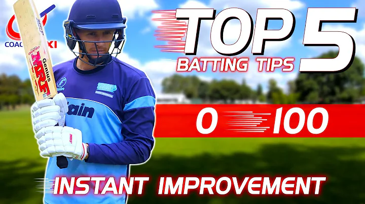 5 CRICKET BATTING TIPS that will help YOU IMPROVE TODAY!!! - DayDayNews