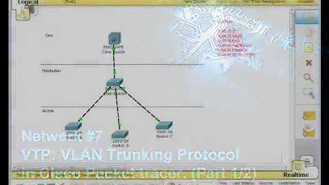 Network #07: VTP: VLAN Trunking Protocol in Cisco Packet Tracer - Part 1/2