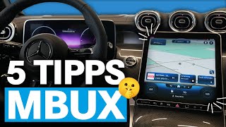 Das Neue Mbux System Von Mercedes-Benz I 5 Tipps & Tricks