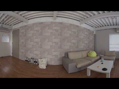 High Quality 360VR Camera in the living room at day time