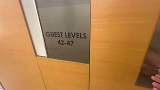 The Marriott Marquis Is Getting Keycarded? Awesome Scenic Otis Elevators @Mariott Marquis Atlanta