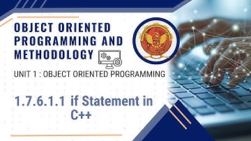 1.7.6.1.1 If Statement in C++ | CS305/CS504(B) |