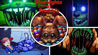 Fnaf: Into The Pit - All Leaks & Official Trailer (Screenshots Showcase)