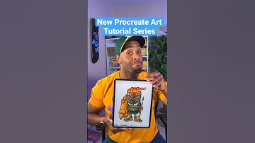 Procreate Tutorials For Beginners! (Pt.1) #art #procreate #shorts