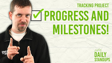 📈 "Daily Standup in English: 📈 Tracking Project Progress and Milestones"