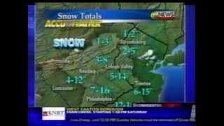 wfmz 69 news weekend edition at 10pm winter weather coverage 12 19 09