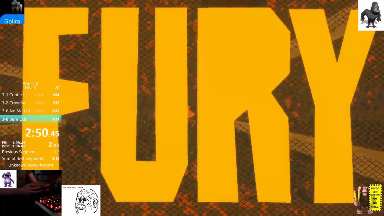 Ape Out Hard Disc 3: Fugue in 