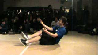 Bboy Randy (left) vs. Bboy David-off (right) : Semifinal