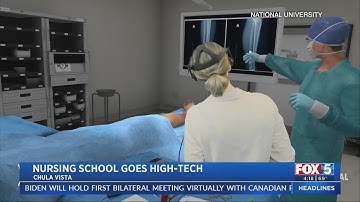 Virtual Reality Helps Train Aspiring Nurses At National University