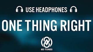 Marshmello & Kane Brown - One Thing Right (8D AUDIO) chords
