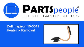 Dell Inspiron 15-3541 (P40F001) Heatsink How-To Video Tutorial