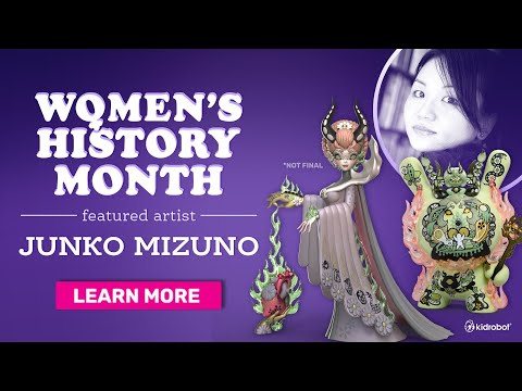 Kidrobot's Women's History Month Artist Spotlight: Junko Mizuno