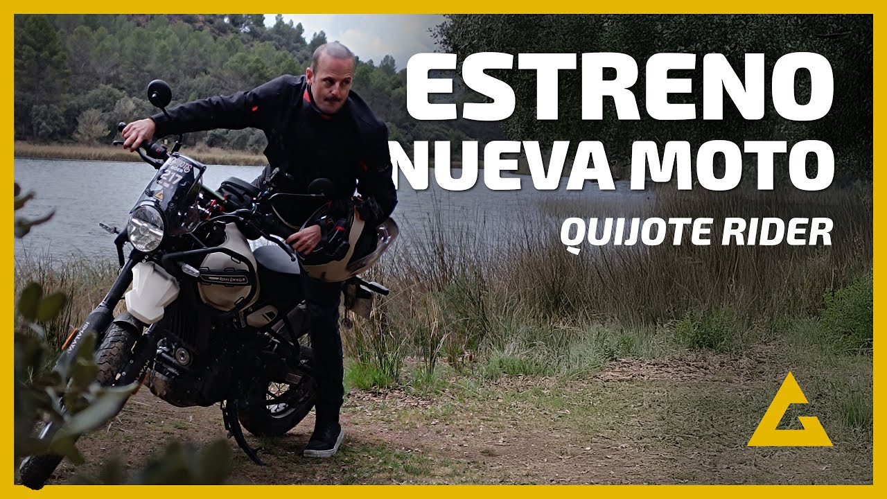 Mi NUEVA MOTO en la Quijote Rider