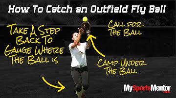 Softball: How to Catch a Fly Ball and a Ground Ball