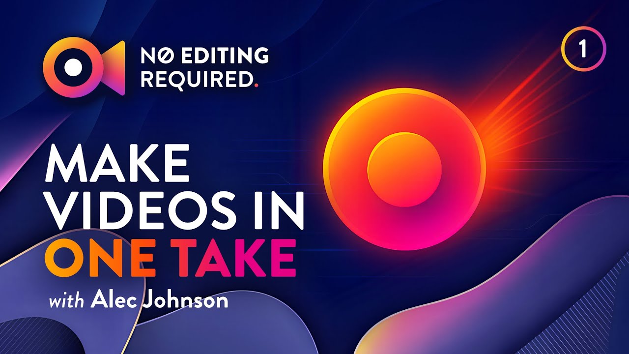 Stop Overthinking! Record Pro Video in One Take (Day 1 – No Editing Required Workshop)