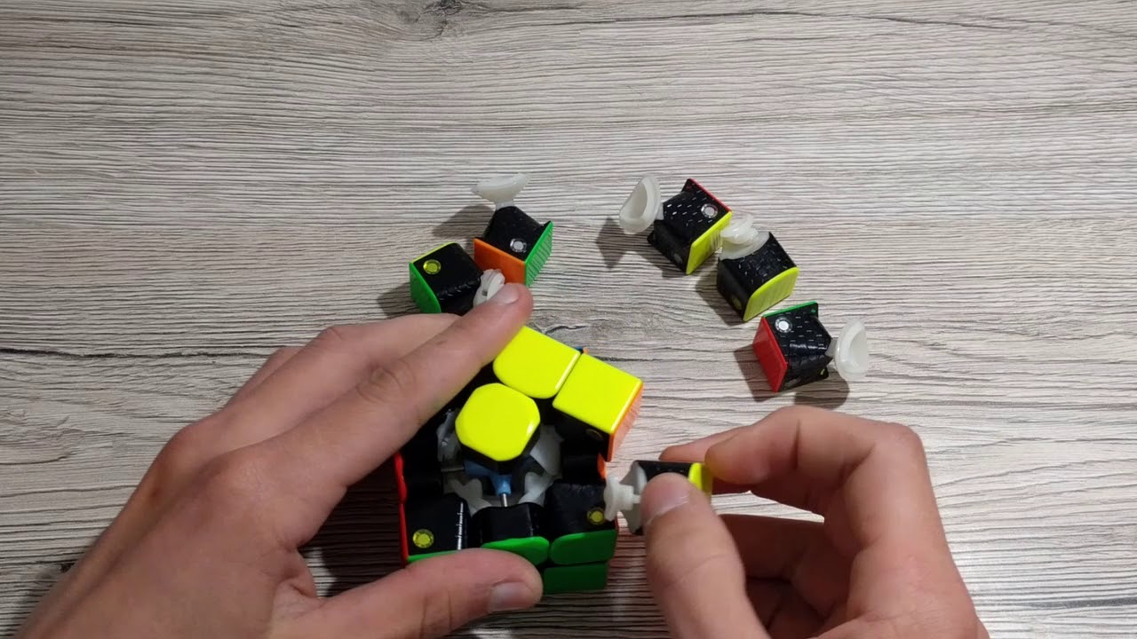 3x3 Disassemble + Assemble (Gan 354 M) Phil Cuber YouTube