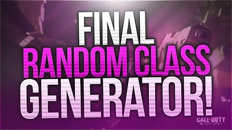 Black Ops 3 - THIS IS THE LAST ONE.. KN-44 RANDOM CLASS! RANDOM CLASS GENERATOR #20 (FINALE)