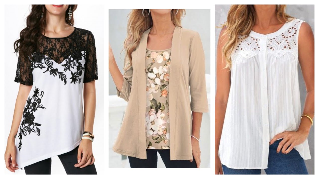 Moda 2025 BLUSAS BONITAS 100”Ideas De blusas bonitas MODELOS casuales 24/25 