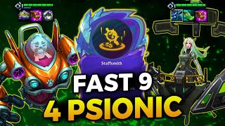 PSIONIC EMBLEM LET ME FAST 9 INTO 4 PSIONIC SONA BLITZ CARRY | TFT Set 17