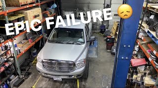 CUMMINS CHEETAH DYNO FAILURE....