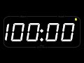 100 minute  timer  alarm  1080p  countdown