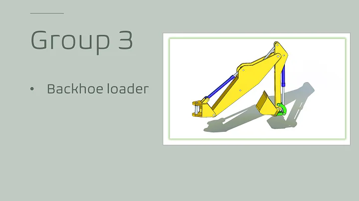 Group 3 ( Backhoe loader )