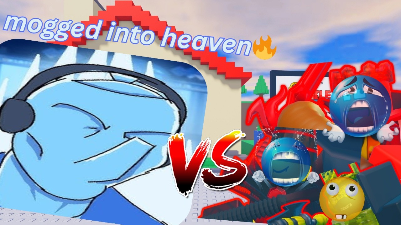 Super PISSED Cesus [Base Stats] VS Each Chapter one by one - The Battle Bricks Roblox