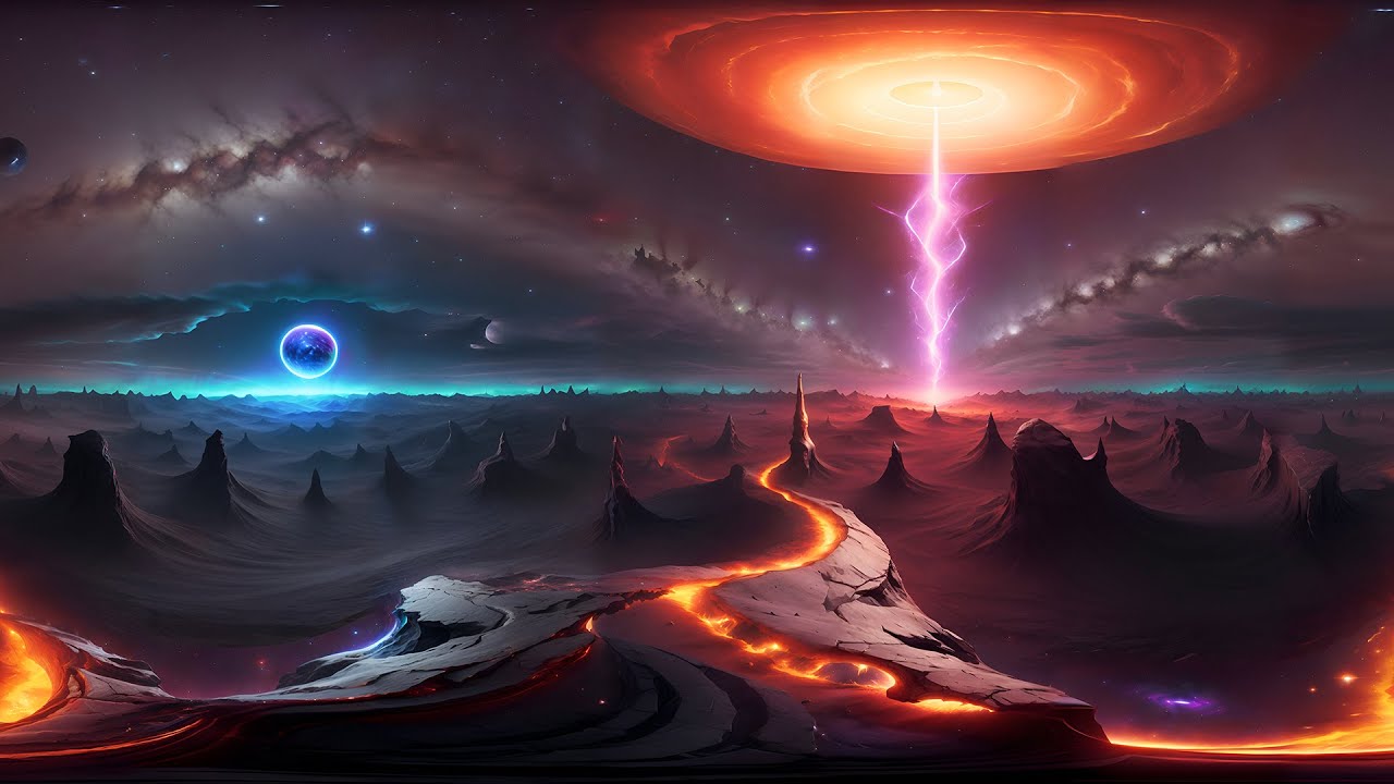 HDRI Alien Location Skyboxes 2, video preview 2