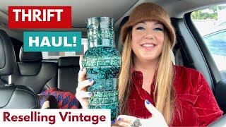 Thrift Haul! Thrift With Me! Reselling Vintage Thrifted Finds  Look What I Found!
