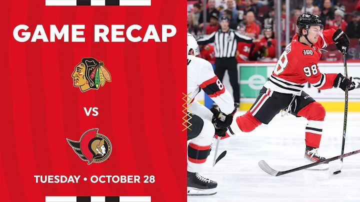 Blackhawks vs. Senators Game Highlights | 10.28.25