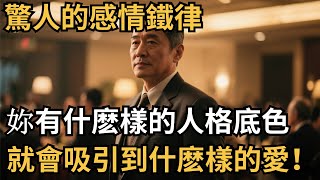 驚人的感情鐵律:妳有什麽樣的人格底色,就會吸引到什麽樣的愛!【心理研究社】#心理學#心理健康#兩性#情感#知識#命運#知識科普#知識研究#身心健康