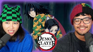 HASHIRAS FIGHTING!? | Girlfriend Reacts To Demon Slayer 1X21 REACTION!