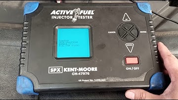 Fuel INJECTOR TESTING with AFIT & DMU Tool kit