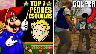 Las 7 PEORES Escuelas en los Videojuegos