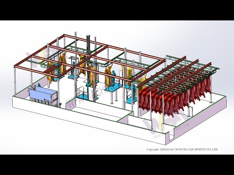 USDA standard Beef Processing Line Machine From WFA Enterprise.