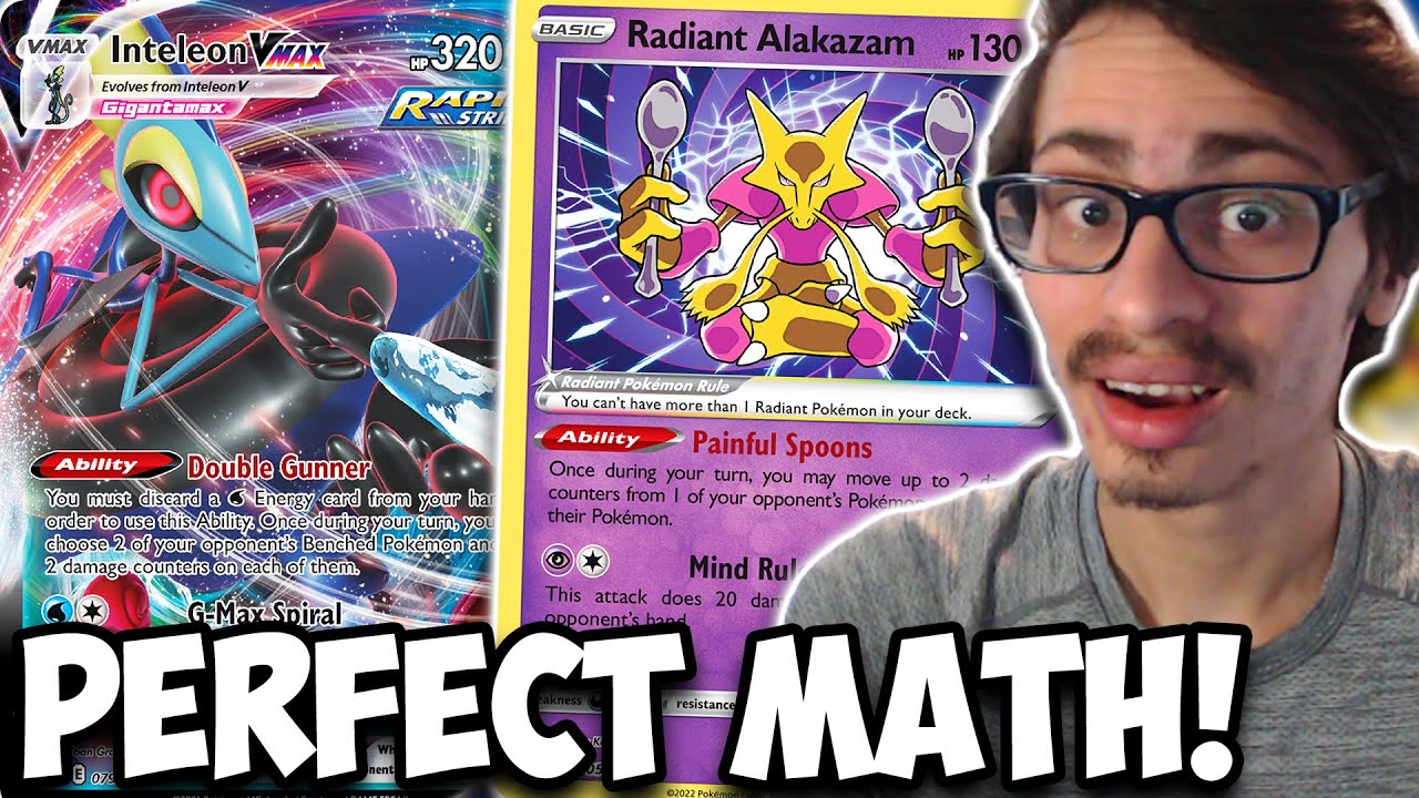 The PERFECT Math W/Inteleon VMAX/Radiant Alakazam! Damage Control