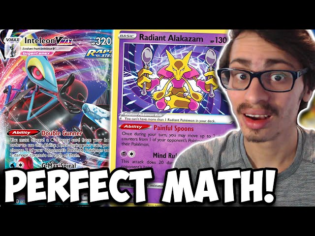 The PERFECT Math W/Inteleon VMAX/Radiant Alakazam! Damage Control