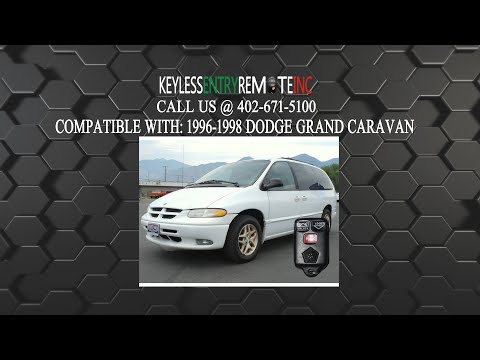 How To Replace Plymouth Grand Voyager Key Fob Battery 1993 1994 1995