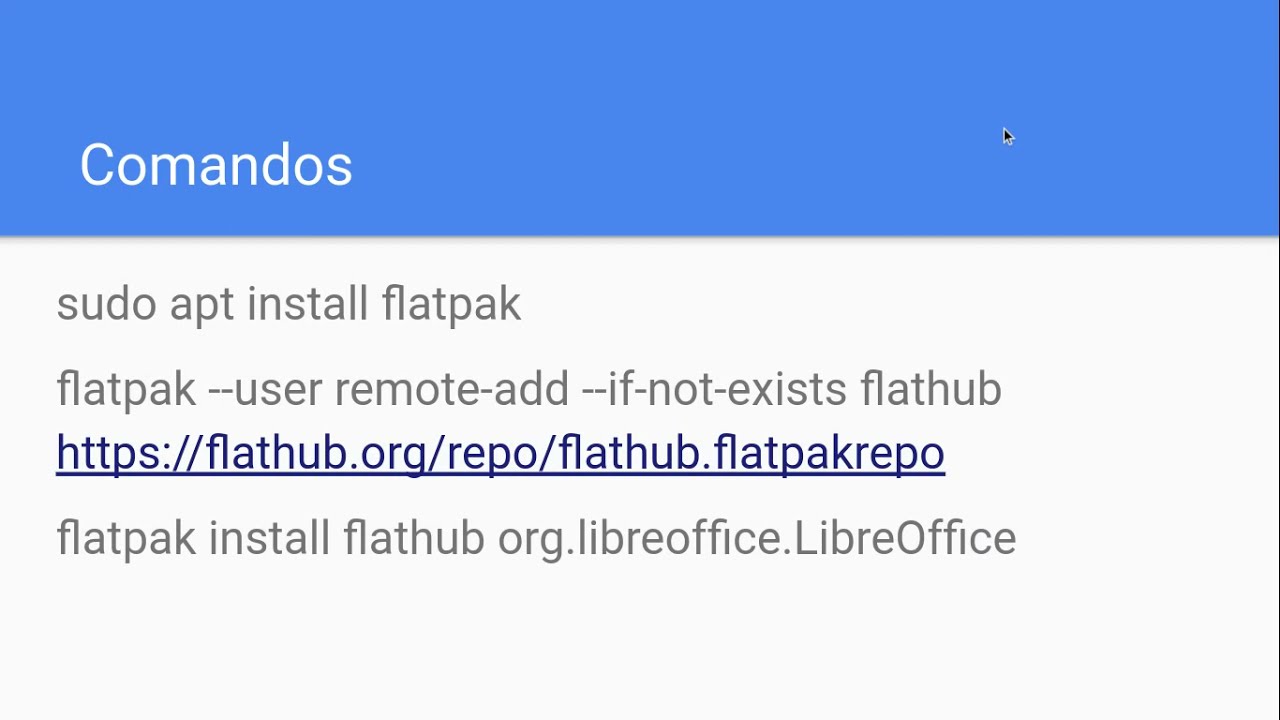 Cómo instalar LibreOffice en la Chromebook YouTube